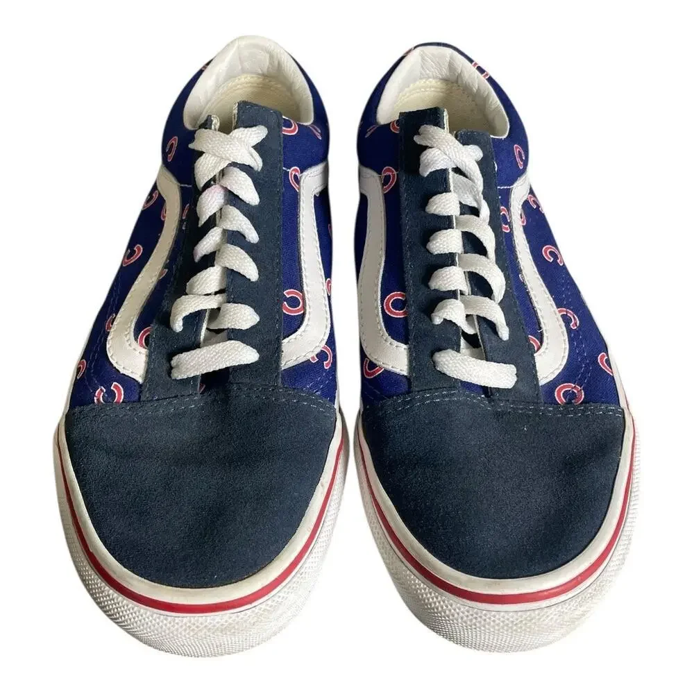 Vans Authentic MLB Chicago Cubs Women’s Sneakers Size-7.5 - Picture 3 of 9